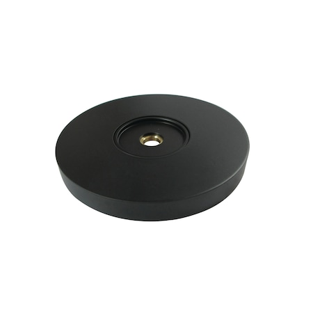 Kingston Brass GLDRF814120 Silver Sage 1-1/4" Grab Bar Flange, Matte Black GLDRF814120